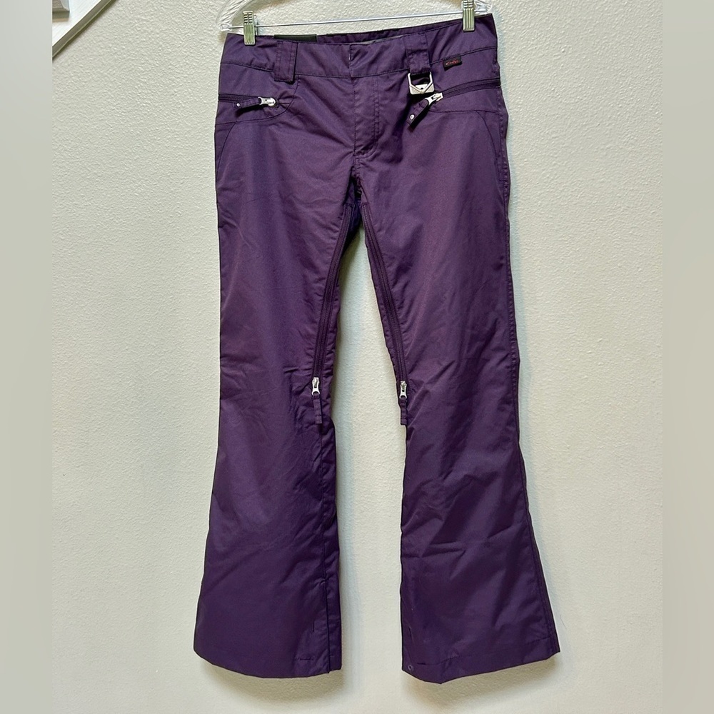 Oakley Purple Pink New Karing Snowboarding Ski Waterproof Lined Pants, small